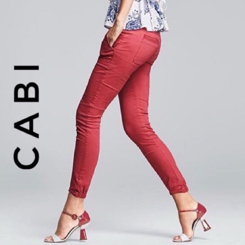 Cabi Hutton Nantucket Red Pants